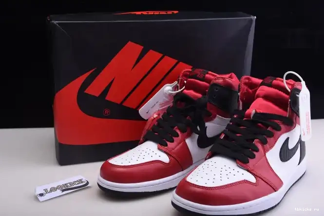Reps TB WMNS Air Jordan OG Snake CD0461-601 1 High Satin 0608